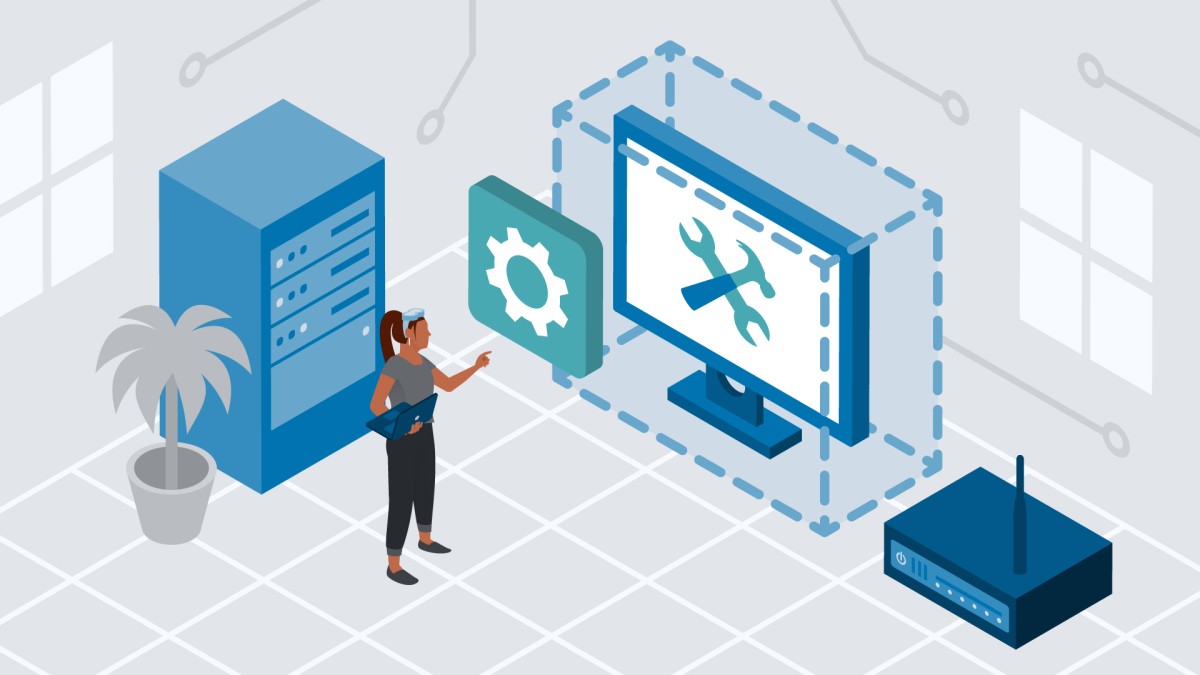 LinkedIn Learning thumbnail for Building a Home IT Lab